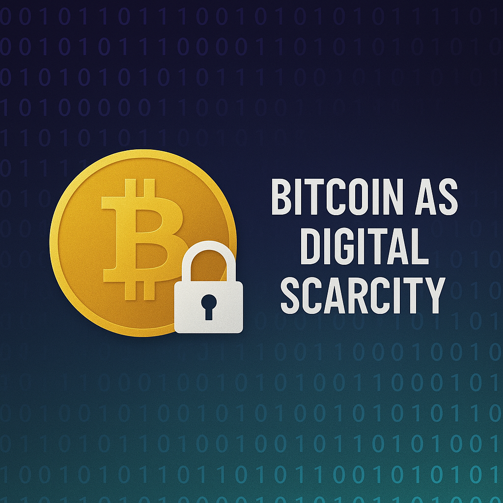 Bitcoin as Digital Scarcity — NLCB